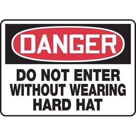 Accuform OSHA DANGER SAFETY SIGN DO NOT MADM124XV MADM124XV